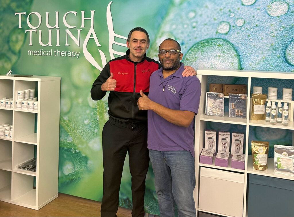 Ronnie O'Sullivan visits our new York clinic for a treatment