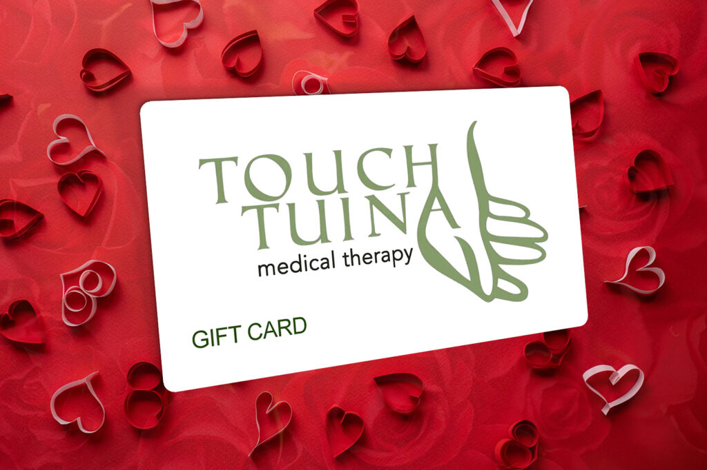 Touch Tuina Gift Cards, the gift of health on Valentine's Day