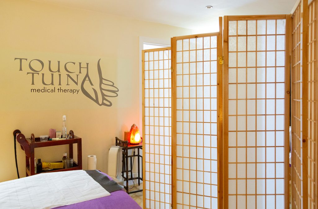 The inside of the Kentish Town Touch Tuina clinic, ready for your Touch Tuina Maintenance and Relaxation Treatments